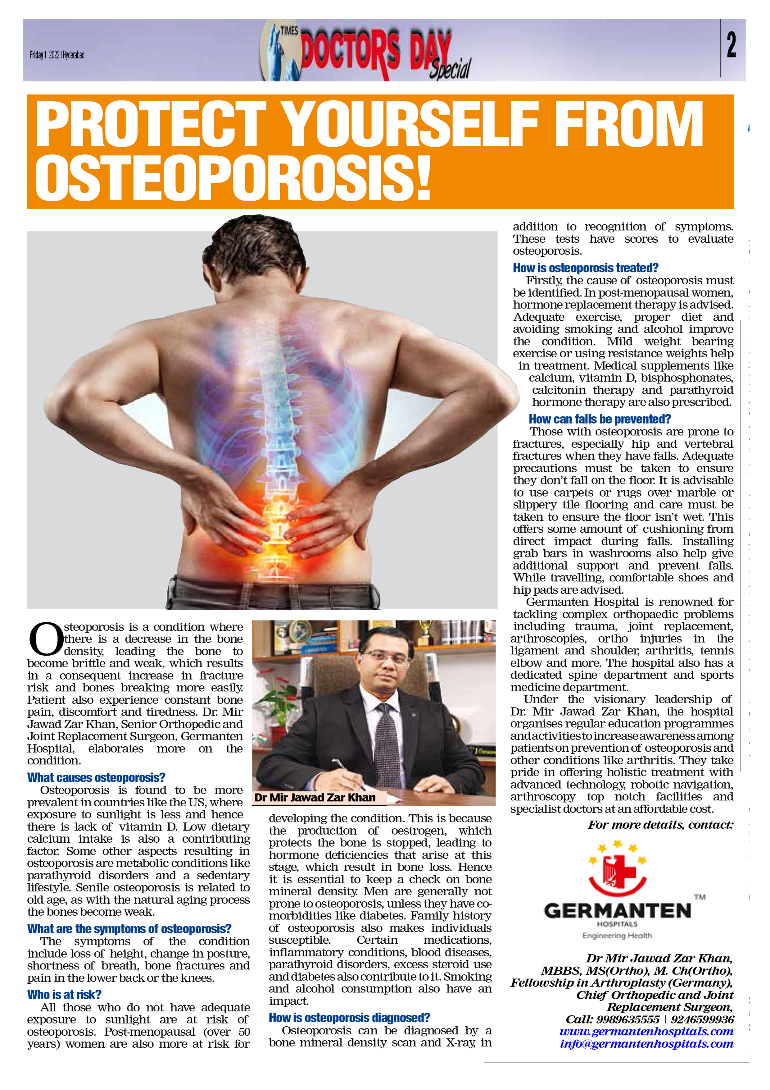 How to protect yourself from osteoporosis