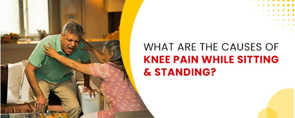 knee pain while sitting